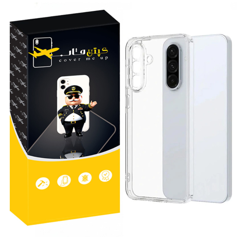 کاور کپتن قاب مدل Crystal مناسب برای گوشی موبایل سامسونگ Galaxy A37
