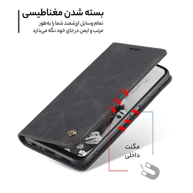 کیف کلاسوری کیسمی مدل Vintage-013 مناسب برای گوشی موبایل شیائومی A2 Plus / A1 Plus