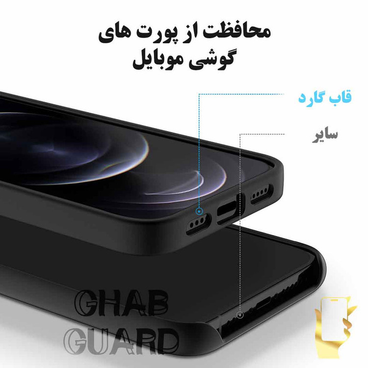 کاور قاب گارد مدل SILICONSUPERD مناسب برای گوشی موبایل سامسونگ Galaxy A31 به همراه محافظ صفحه نمایش