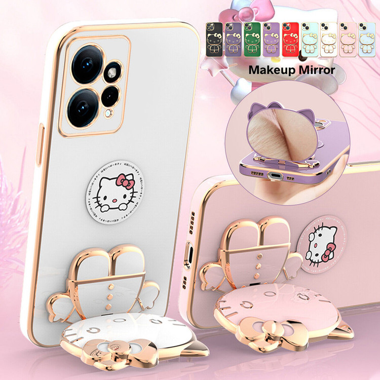کاور اسپارتان مدل Kitty مناسب برای گوشی موبایل شیائومی Redmi Note 12 4G به همراه بند نگهدارنده