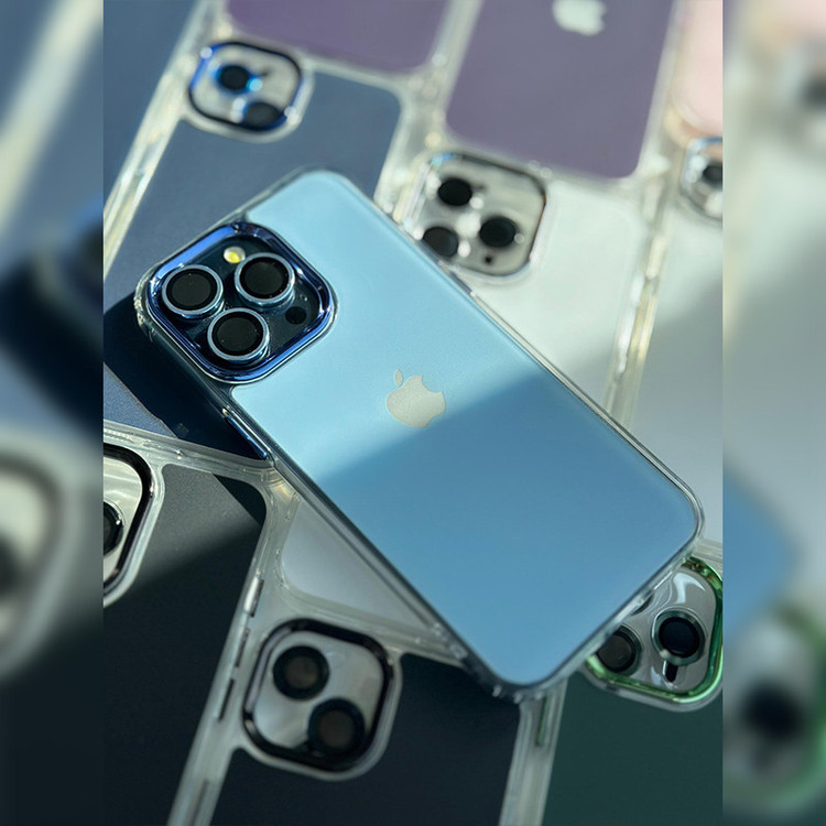 کاور مدل Pir Skin مناسب برای گوشی موبایل اپل iPhone 15 Pro Max به همراه محافظ لنز