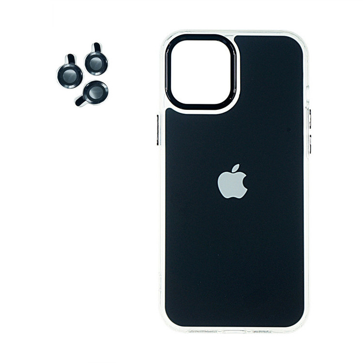 کاور مدل Pir Skin مناسب برای گوشی موبایل اپل iPhone 12 Pro Max به همراه محافظ لنز