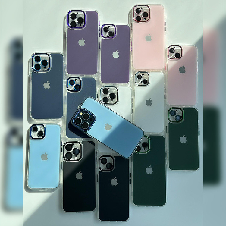 کاور مدل Pir Skin مناسب برای گوشی موبایل اپل iPhone 12 Pro Max به همراه محافظ لنز