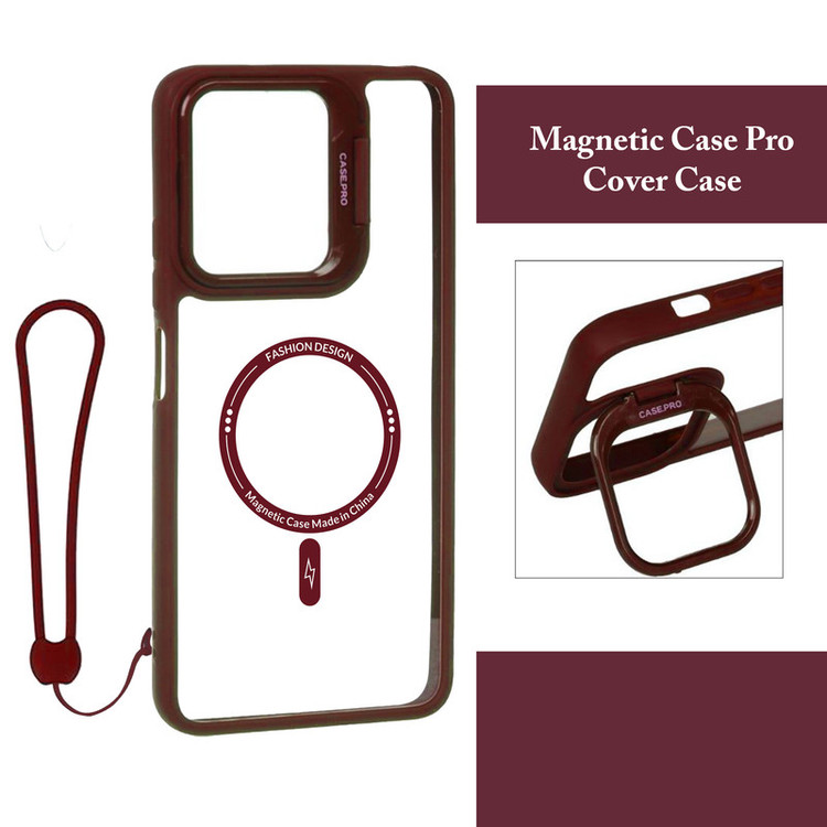 کاور اسپارتان مدل Case Pro Magnetic Apple Strap مناسب برای گوشی موبایل شیائومی Redmi Note 13 Pro 5G به همراه بند