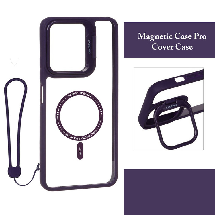 کاور اسپارتان مدل Case Pro Magnetic Apple Strap مناسب برای گوشی موبایل شیائومی Redmi Note 13 Pro 5G به همراه بند