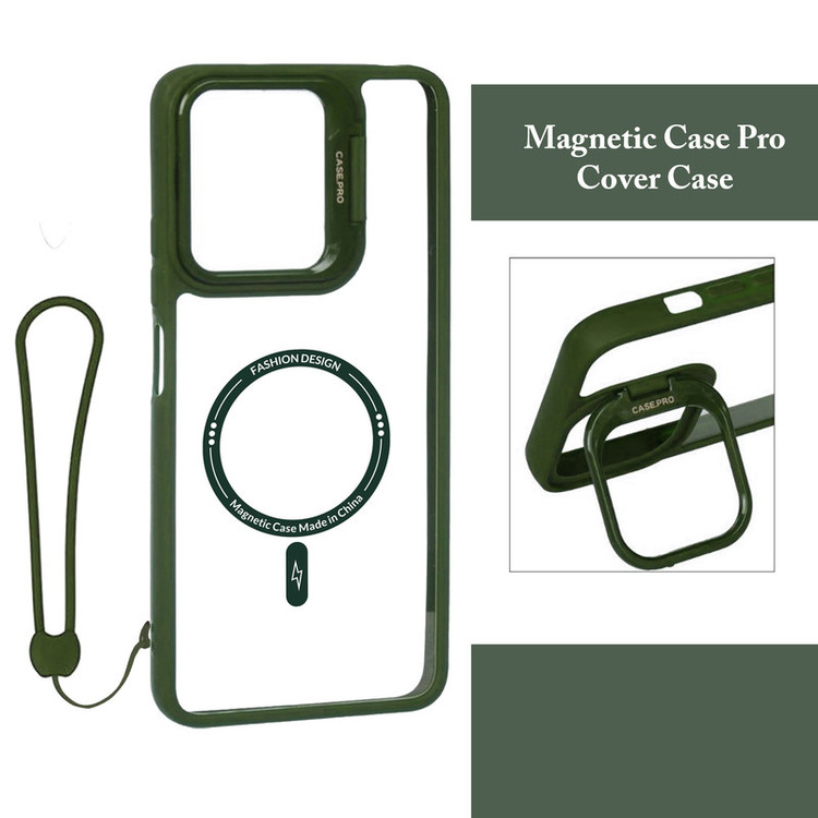 کاور اسپارتان مدل Case Pro Magnetic Apple Strap مناسب برای گوشی موبایل شیائومی Redmi Note 13 Pro 5G به همراه بند