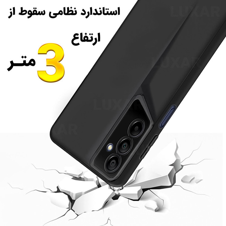 کاور لوکسار مدل a15 _Porsche مناسب برای گوشی موبایل سامسونگ Galaxy A15 4G / 5G