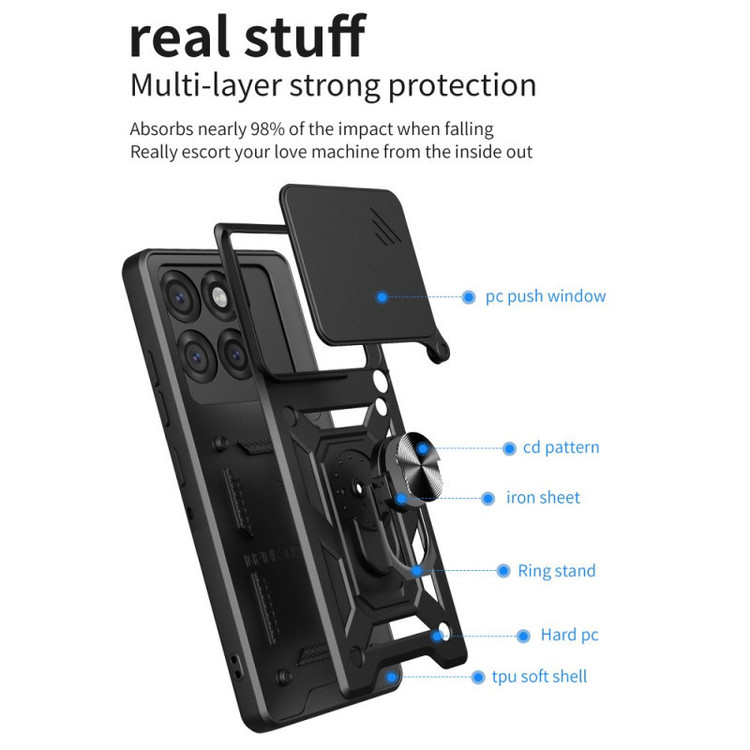 کاور گاردتک اساک مدل Defender Armor مناسب برای گوشی موبایل موتورولا Edge 60 Pro 5G