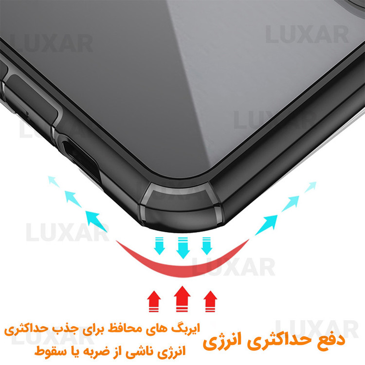 کاور لوکسار مدل 17pro _Salt مناسب برای گوشی موبایل اپل iPhone 17 Pro
