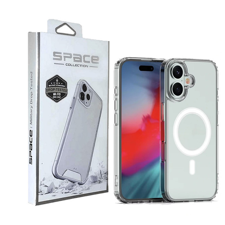 کاور اسپیس مدل مگ سیف مناسب برای گوشی موبایل اپل iPhone 16