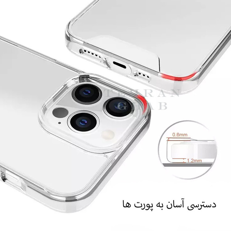 کاور تهران قاب مدل SPCT مناسب برای گوشی موبایل شیائومی Redmi 14C 4G / Redmi 14C 5G / Redmi 14R / Poco C75 4G / Poco C75 5G / Redmi A3 Pro / Redmi A4