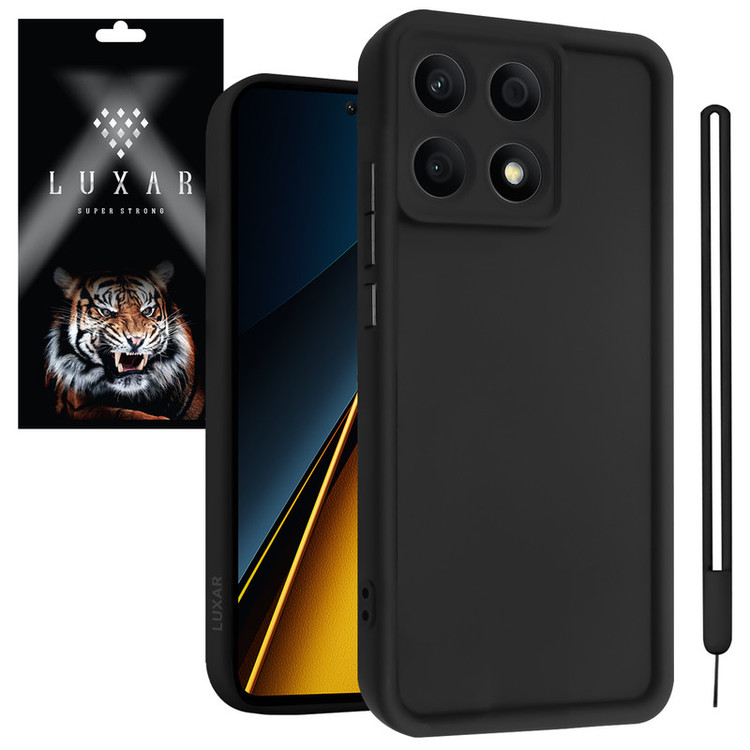کاور لوکسار مدل x6pro -Puffer band طرح بند دار مناسب برای گوشی موبایل شیائومی Poco X6 Pro 5G / Redmi K70E 5G