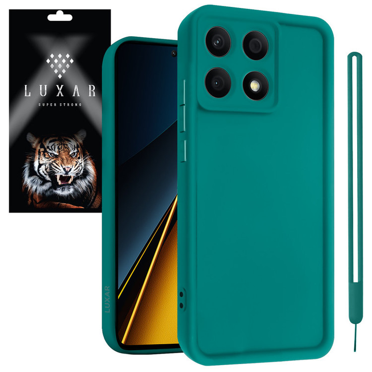 کاور لوکسار مدل x6pro -Puffer band طرح بند دار مناسب برای گوشی موبایل شیائومی Poco X6 Pro 5G / Redmi K70E 5G