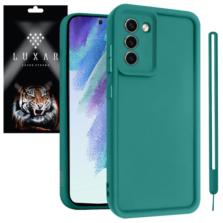 کاور لوکسار مدل s21Fe -Puffer band طرح بند دار مناسب برای گوشی موبایل سامسونگ Galaxy S21 FE