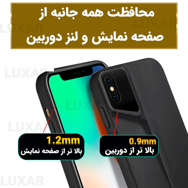 کاور لوکسار مدل ipxs -Porsche مناسب برای گوشی موبایل اپل iPhone X / XS