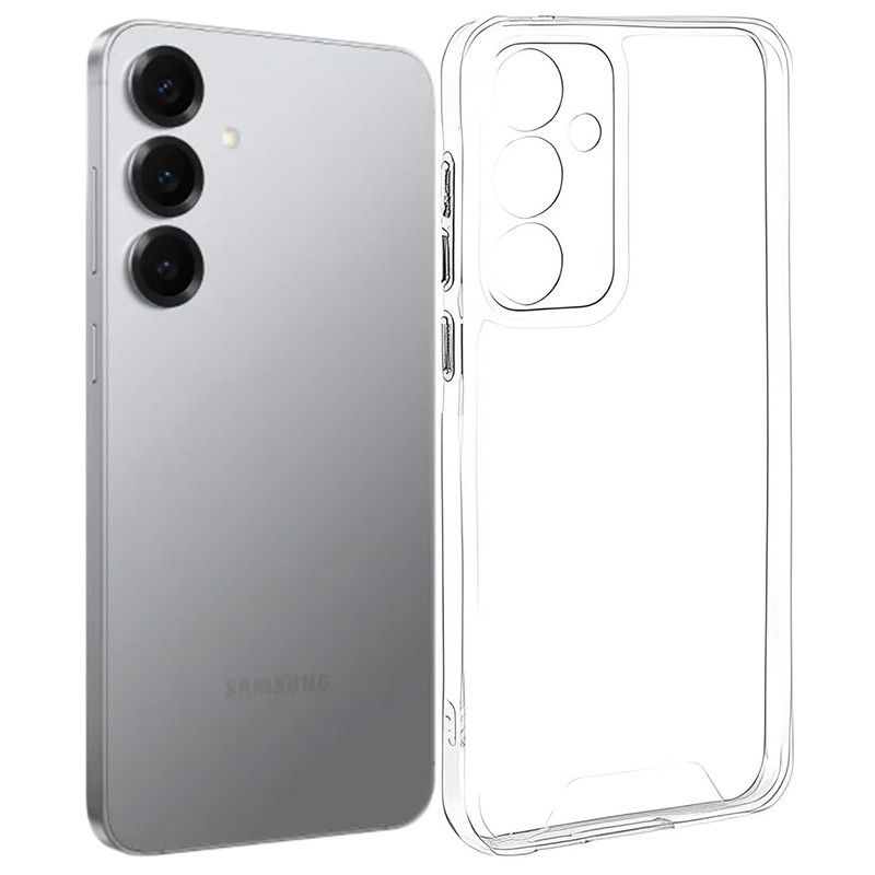 کاور مسیر مدل Clear Space مناسب برای گوشی موبایل سامسونگ Galaxy S25 Plus