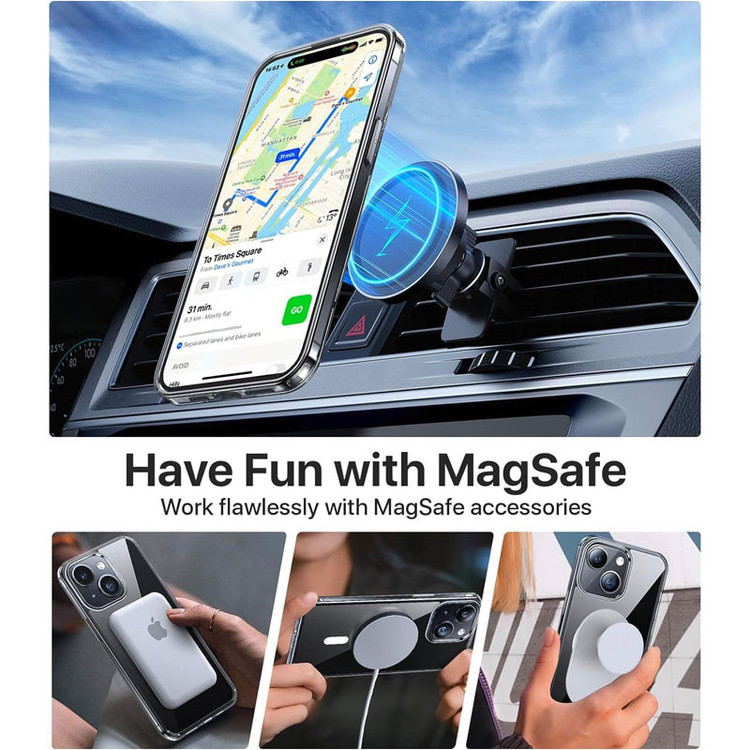 کاور مسیر مدل Magnetic Magsafe SHproof مناسب برای گوشی موبایل اپل Iphone 12 Pro