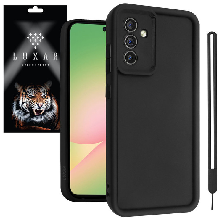 کاور لوکسار مدل a56 -Puffer band مناسب برای گوشی موبایل سامسونگ Galaxy A56 به همراه بند آویز