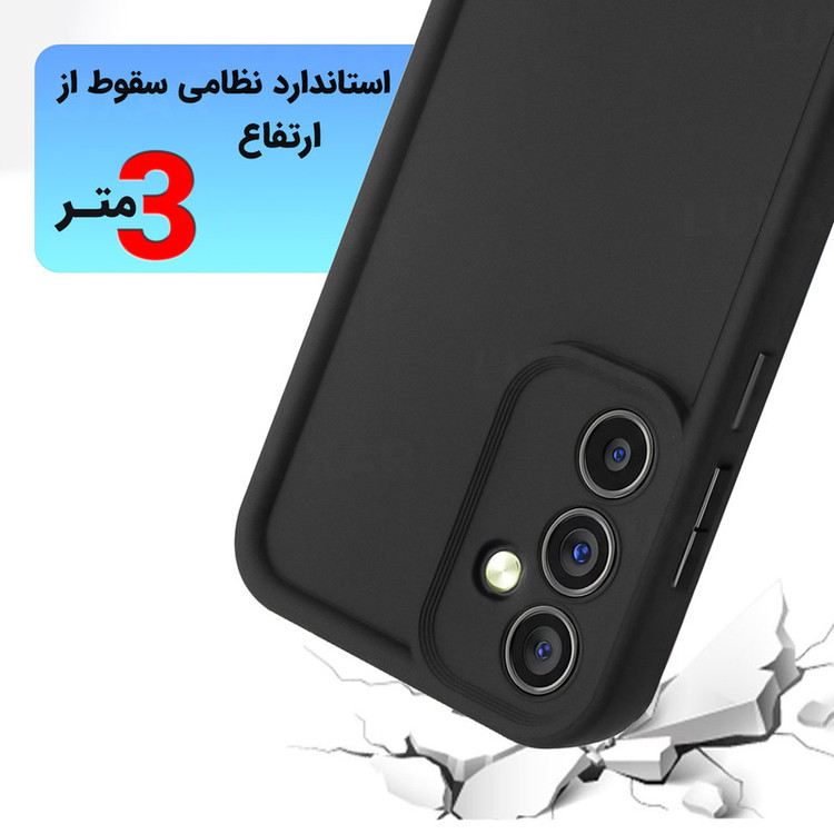 کاور لوکسار مدل a56 -Puffer band مناسب برای گوشی موبایل سامسونگ Galaxy A56 به همراه بند آویز