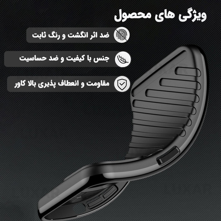 کاور لوکسار مدل Thunder 2 مناسب برای گوشی موبایل سامسونگ Galaxy A14 4G / A14 5G