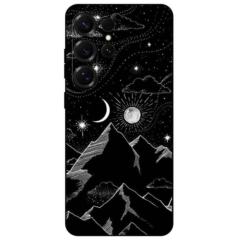 کاور مگافون طرح کوه مدل 8078 مناسب برای گوشی موبایل سامسونگ Galaxy S25 Ultra