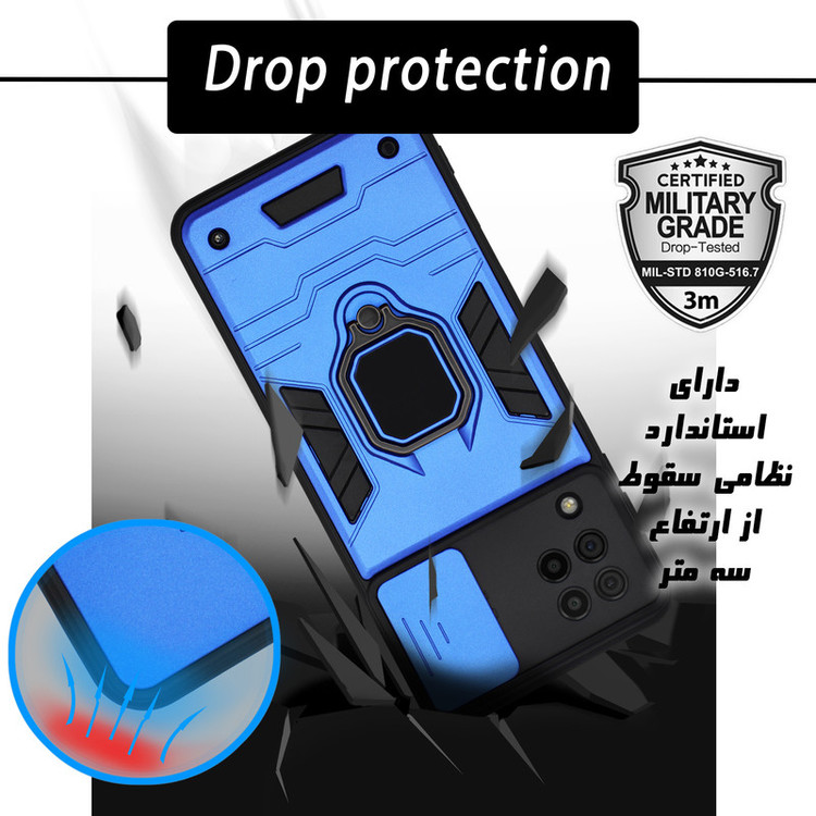 کاور پرشین کینگ مدل RTS21 مناسب برای گوشی موبایل سامسونگ Galaxy A22 4G