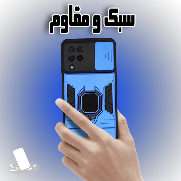 کاور پرشین کینگ مدل RTS21 مناسب برای گوشی موبایل سامسونگ Galaxy A22 4G