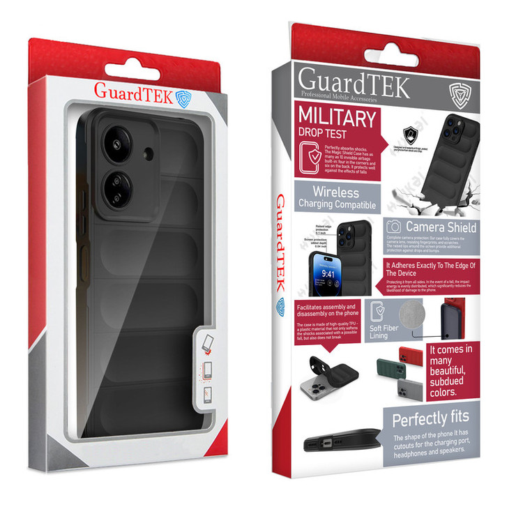 کاور گاردتک مدل Flex Armor مناسب برای گوشی موبایل شیائومی Redmi 13C 4G / Poco C65
