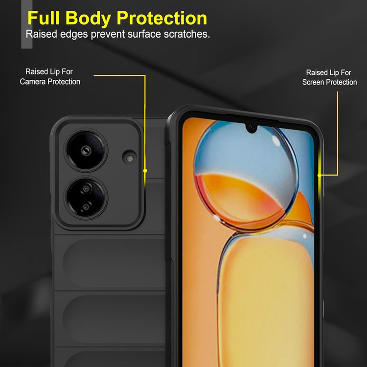 کاور گاردتک مدل Flex Armor مناسب برای گوشی موبایل شیائومی Redmi 13C 4G / Poco C65
