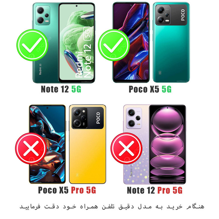 کاور گاردتک مدل UnionArmor مناسب برای گوشی موبایل شیائومی Poco X5 / Note 12 5G
