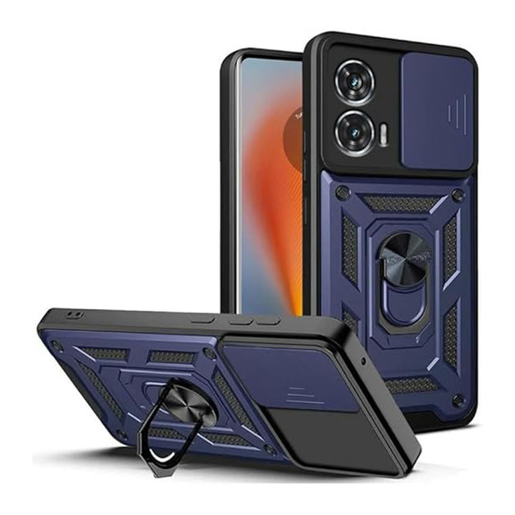 کاور اسپارتان مدل Defender Armor Strap مناسب برای گوشی موبایل موتورولا Moto Edge 50 Fusion به همراه بند