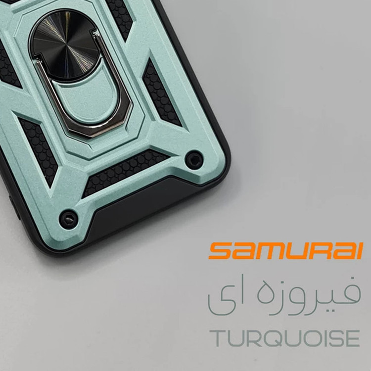 کاور اسپارتان مدل Defender Armor Strap مناسب برای گوشی موبایل موتورولا Moto Edge 50 Fusion به همراه بند