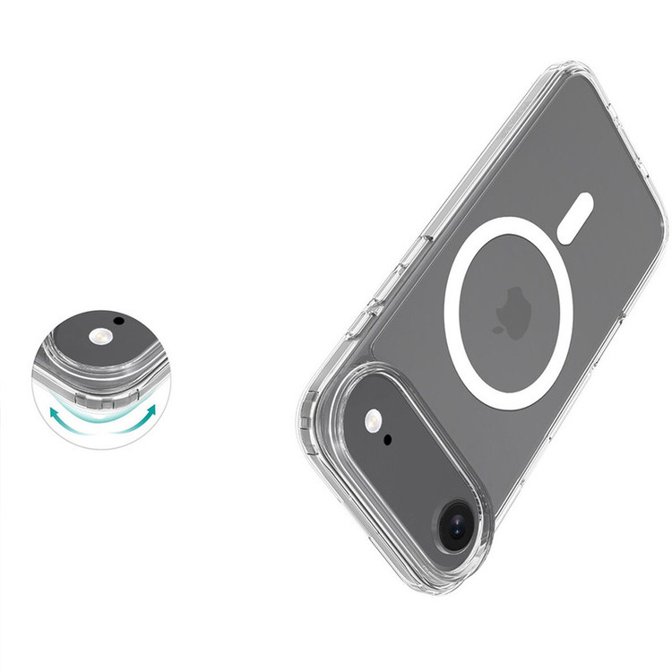 کاور انتک مدل clear Magnetic Magsafe مناسب برای گوشی موبایل اپل iPhone 17 Air
