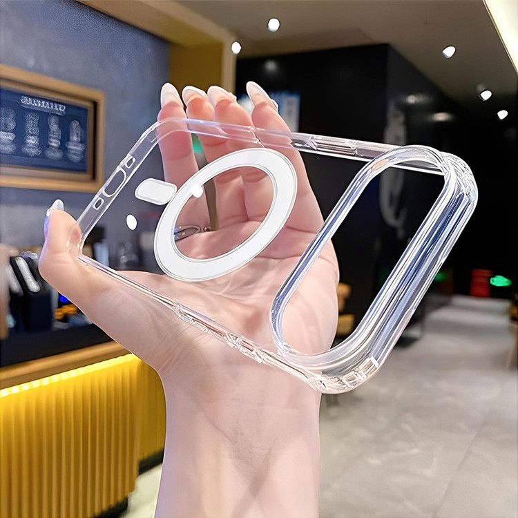 کاور انتک مدل clear Magnetic Magsafe مناسب برای گوشی موبایل اپل iPhone 17 Air