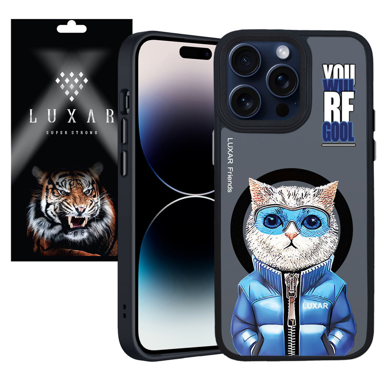 کاور لوکسار مدل Rich Cat مناسب برای گوشی موبایل اپل iPhone 14 Pro Max