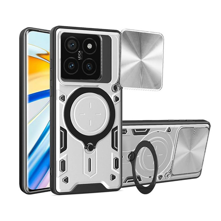کاور اسپارتان مدل Magnet Ring Apple Strap مناسب برای گوشی موبایل شیائومی 14T به همراه بند آویز