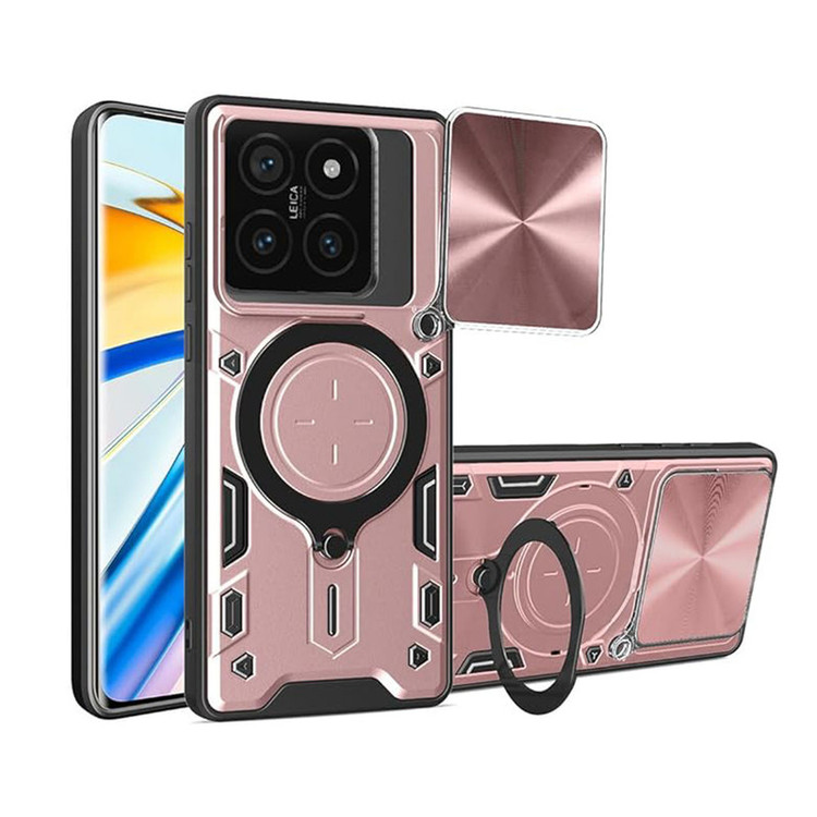 کاور اسپارتان مدل Magnet Ring Apple Strap مناسب برای گوشی موبایل شیائومی 14T به همراه بند آویز