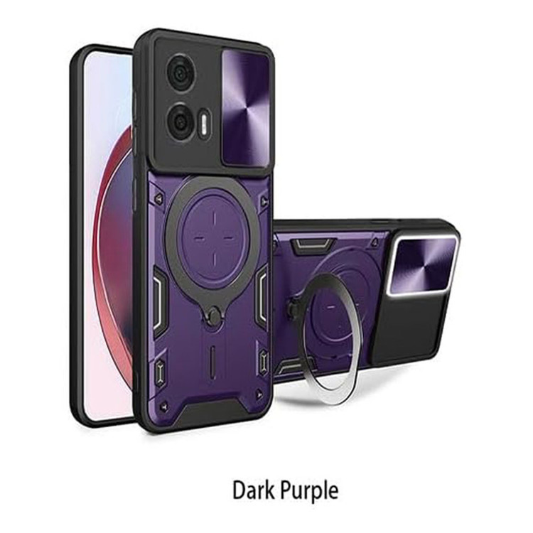 کاور اسپارتان مدل Magnet Ring Strap مناسب برای گوشی موبایل موتورولا Moto G85 به همراه بند آویز