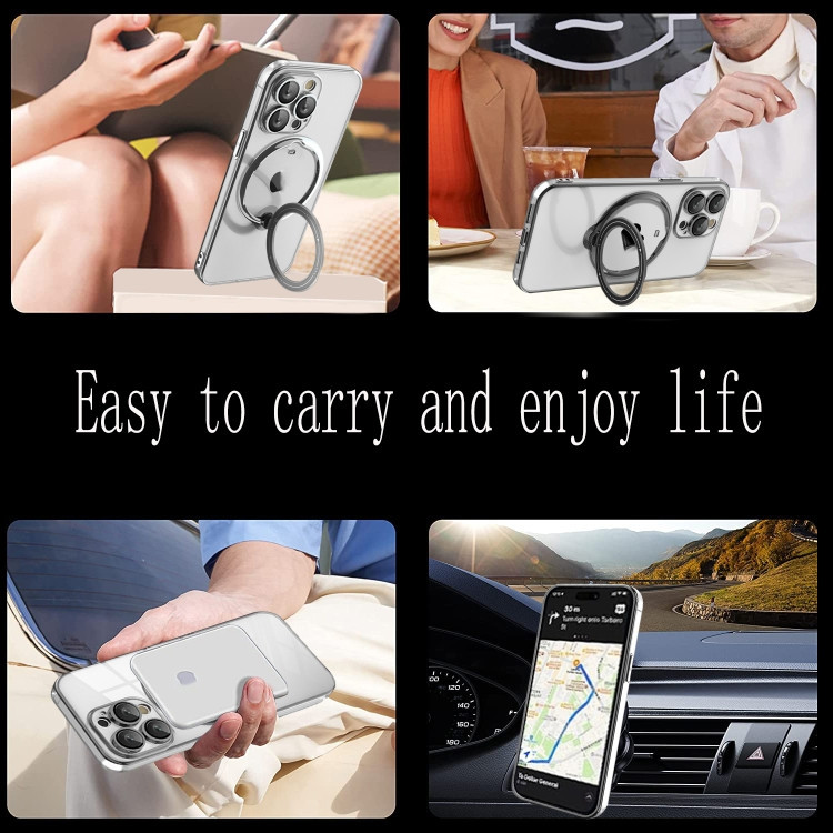 کاور اسپارتان مدل Ring Stand Strap مناسب برای گوشی موبایل اپل iPhone 16 به همراه بند
