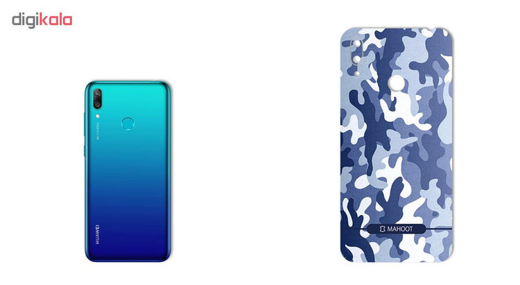 برچسب پوششی ماهوت مدل Army-Pattern مناسب برای گوشی موبایل هوآوی Y7 Prime 2019