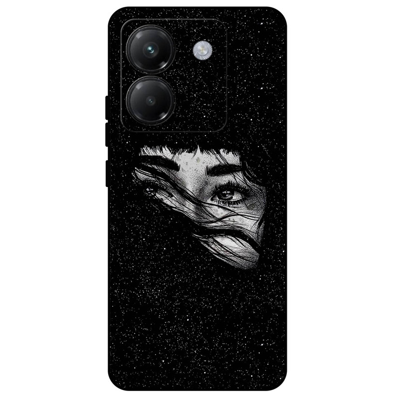 کاور مگافون طرح دخترانه مدل 8140 مناسب برای گوشی موبایل شیائومی Poco M7 Pro 5G
