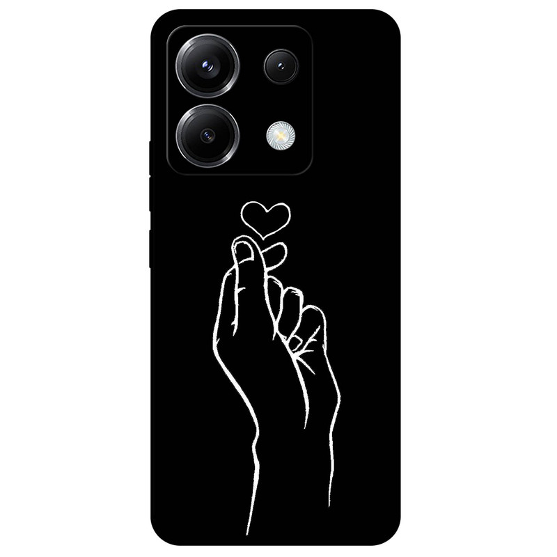 کاور مگافون طرح قلب مدل 7769 مناسب برای گوشی موبایل شیائومی Redmi Note 13 Pro 5G