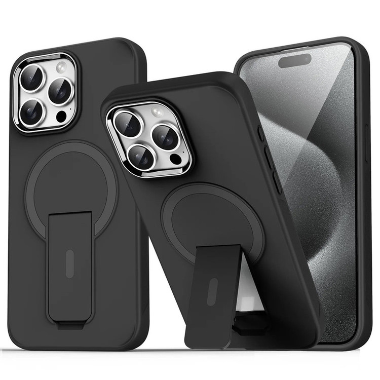 کاور آیرون من مدل kick stand مناسب برای گوشی موبایل اپل Iphone 16 Pro