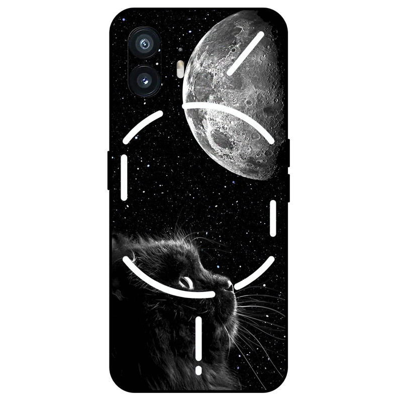 کاور مگافون طرح گربه مدل 1882 مناسب برای گوشی موبایل ناتینگ Phone 2