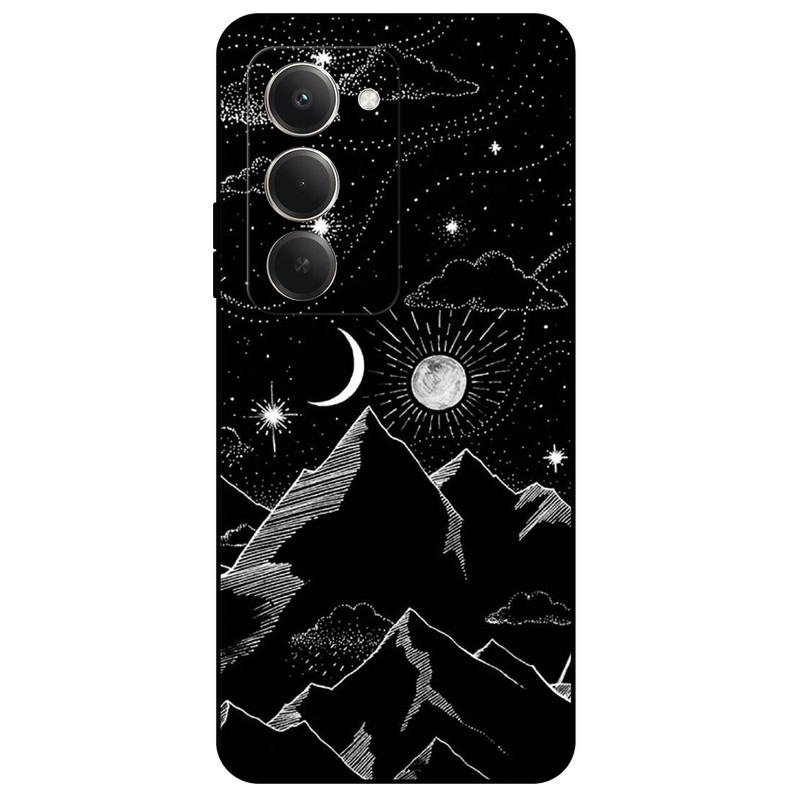 کاور مگافون طرح کوه مدل 8078 مناسب برای گوشی موبایل شیائومی Redmi 15 4G