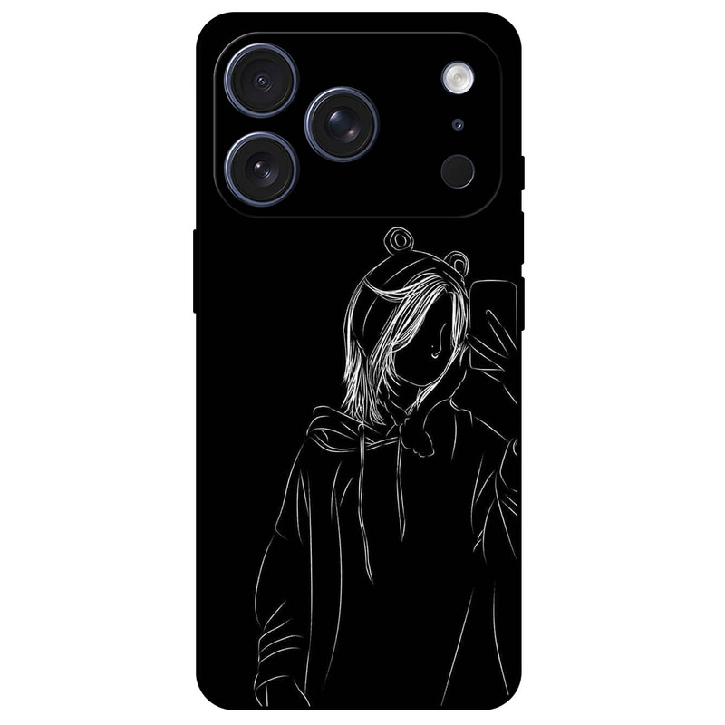 کاور مگافون طرح دخترانه مدل 1841 مناسب برای گوشی موبایل اپل iPhone 17 Pro