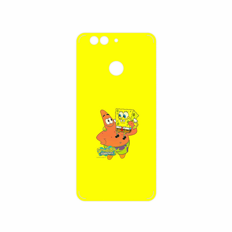 برچسب پوششی ماهوت مدل SpongeBob SquarePants مناسب برای گوشی موبایل هوآوی Nova 2 Plus
