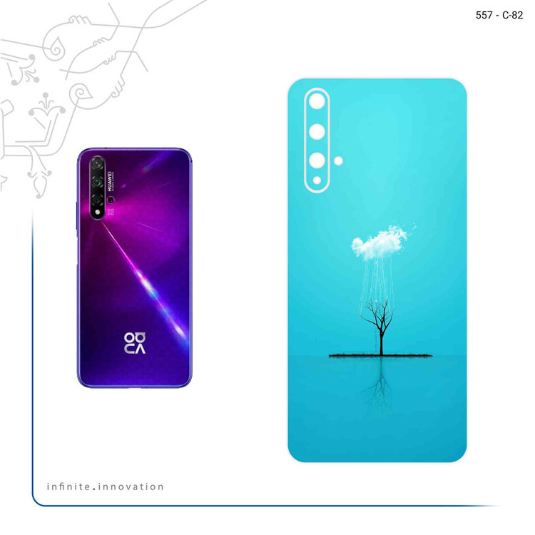 برچسب پوششی ماهوت مدل Minimal Tree مناسب برای گوشی موبایل هوآوی Nova 5T