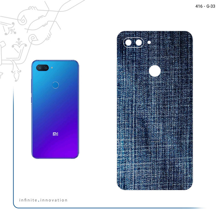 برچسب پوششی ماهوت مدل Fabric Texture 3 مناسب برای گوشی موبایل شیائومی Mi 8 Lite