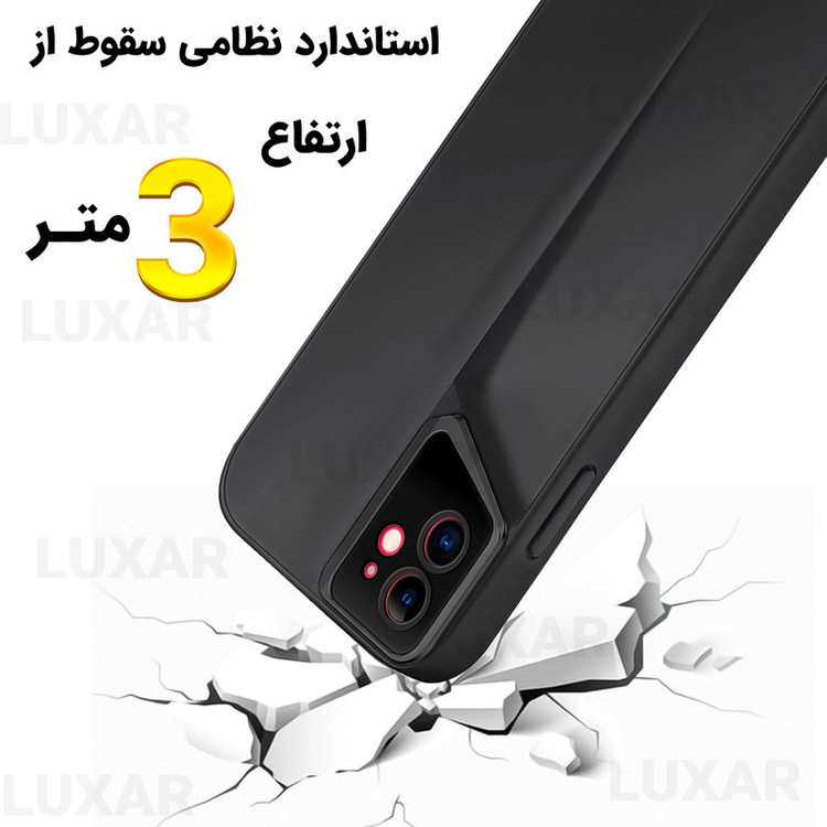 کاور لوکسار مدل ip12 _Porsche مناسب برای گوشی موبایل اپل iPhone 12